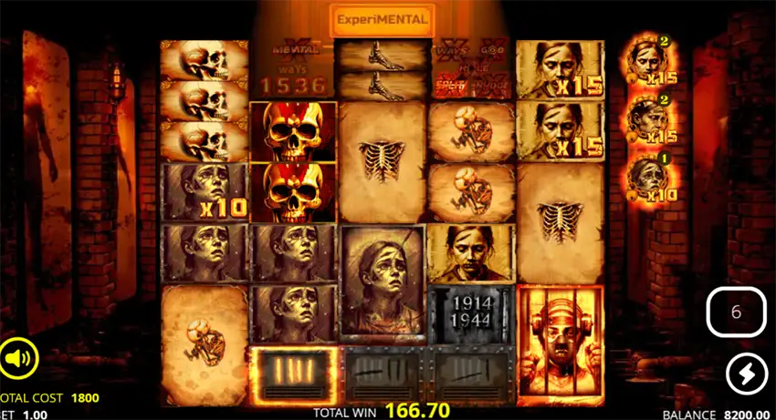 бонусная игра в слоте mental 2 от nolimit city